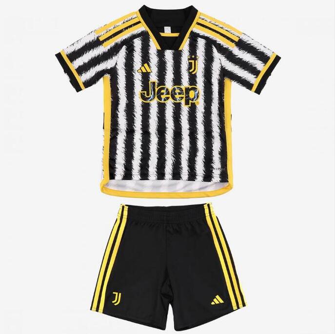 Juventus Home Soccer Kit 2023/24 Kids